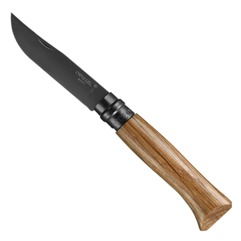 Opinel Opinel - Knife N*8 - Oak and Black Steel