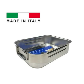 Adamo Adamo - Rôtissoire en inox, 35 x 26 cm Adamo Adamo - Rôtissoire en inox, 35 x 26 cm