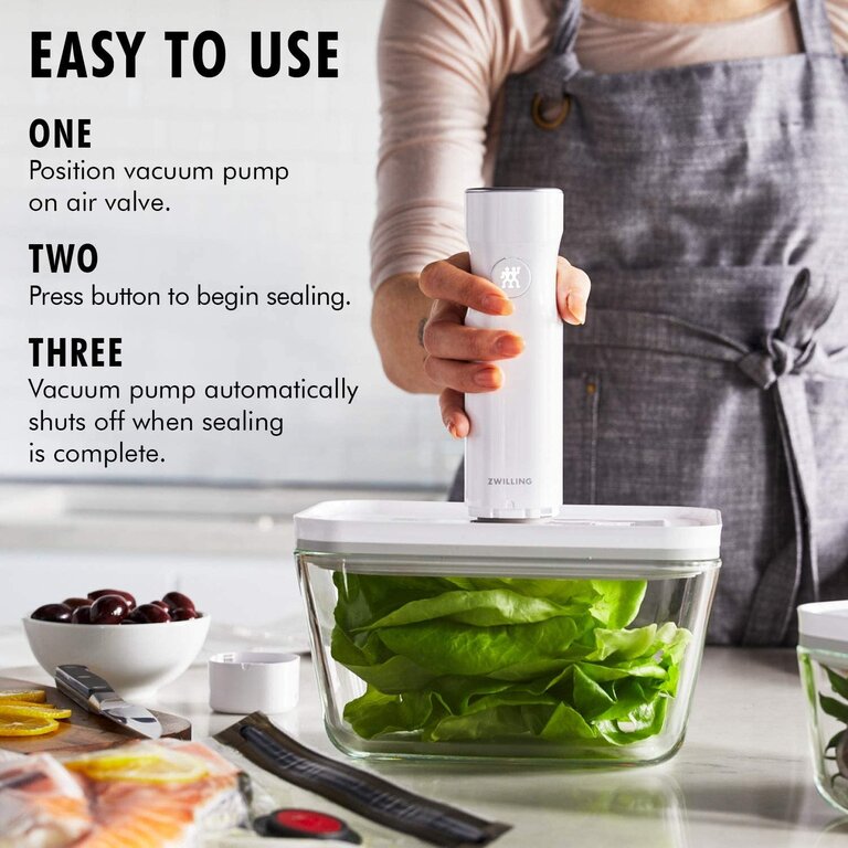 Zwilling Zwilling - Fresh and Save - Ensemble de Démarrage Sous-Vide en Verre (6 Pièces)