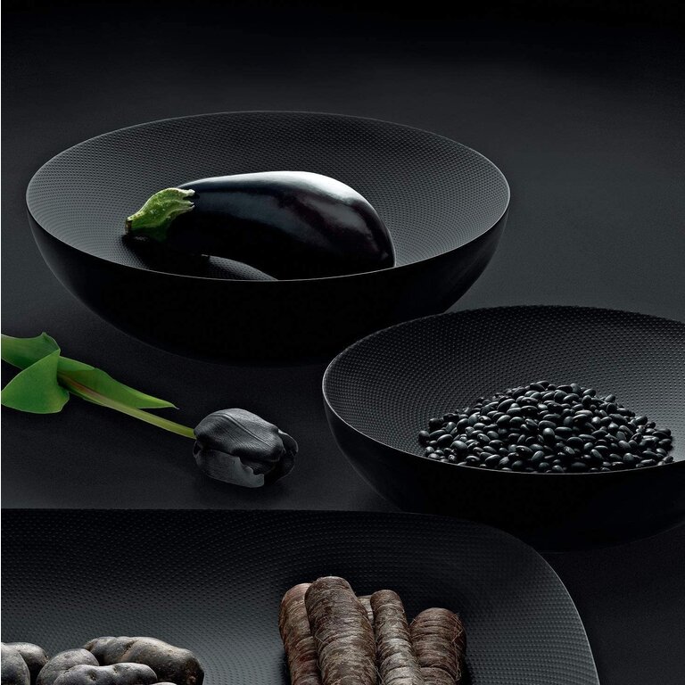 Alessi Alessi - Black rectangular tray - Design Marcel Wanders