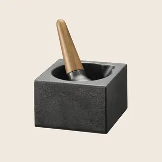 Skeppshult Skeppshult - Mortier Avec Pilon en Noyer Skeppshult Skeppshult - Mortier Avec Pilon en Noyer