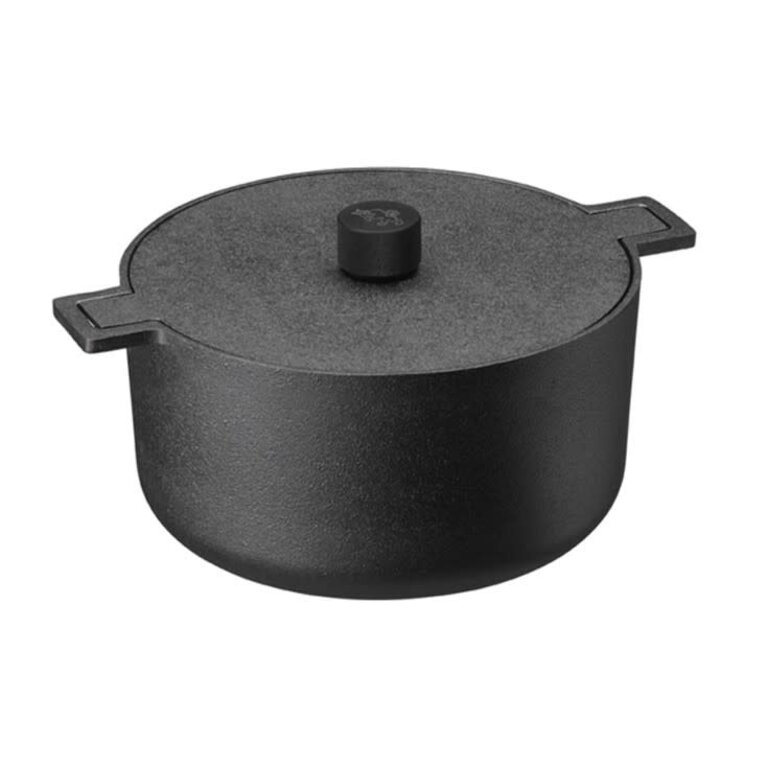 Skeppshult Skeppshult - Cast iron 5L round Dutch oven, black series