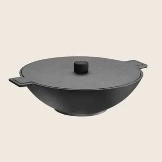 Skeppshult Skeppshult - Cast iron 34cm (13.25") wok, black series Skeppshult Skeppshult - Cast iron 34cm (13.25") wok, black series