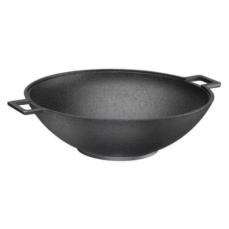 Skeppshult Skeppshult - Cast iron 34cm (13.25") wok, black series