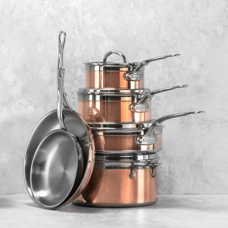 Hestan Hestan - CopperBond 10-Piece Set - Copper Induction Ultimate Set