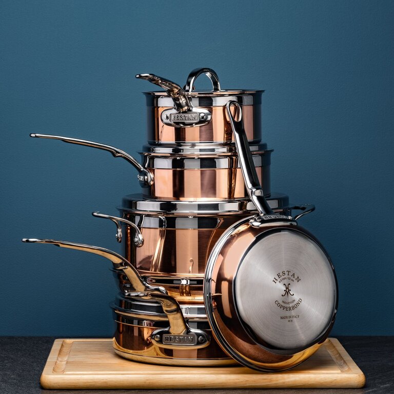 Hestan Hestan - CopperBond 10-Piece Set - Copper Induction Ultimate Set