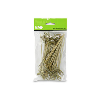 EMF Inc. EMF - Brochettes de bambou de style japonais (12cm) - 50 unités EMF Inc. EMF - Brochettes de bambou de style japonais (12cm) - 50 unités