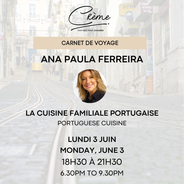 Ana Paula Ferreira Ana Paula Ferreira - Portuguese Home Cooking  -  June 3