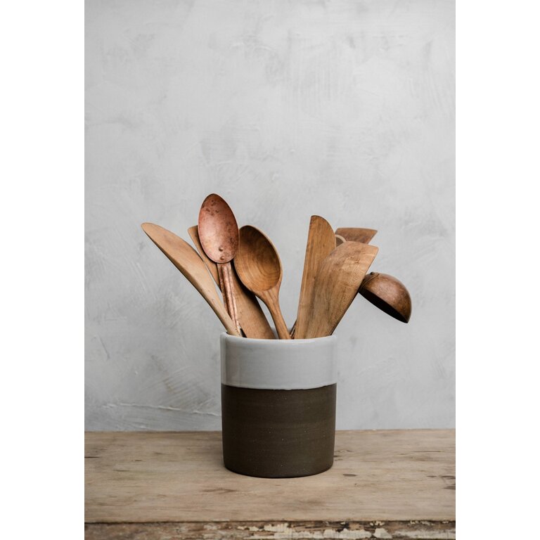 Atelier Trema Atelier Tréma - Kitchen Bin (6x6.5") - Grey