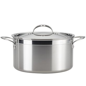 Hestan Hestan - ProBond - Marmite 8Qt (7.5L) - Acier Inoxydable Hestan Hestan - ProBond - Marmite 8Qt (7.5L) - Acier Inoxydable