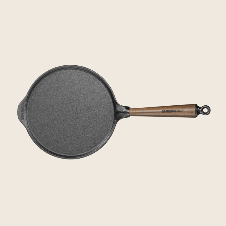 Skeppshult Skeppshult - Pancake Pan with Walnut Handle -  23cm/9"
