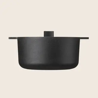 Skeppshult Skeppshult - Cast Iron 5L Round Dutch Oven - Noir Series Skeppshult Skeppshult - Cast Iron 5L Round Dutch Oven - Noir Series