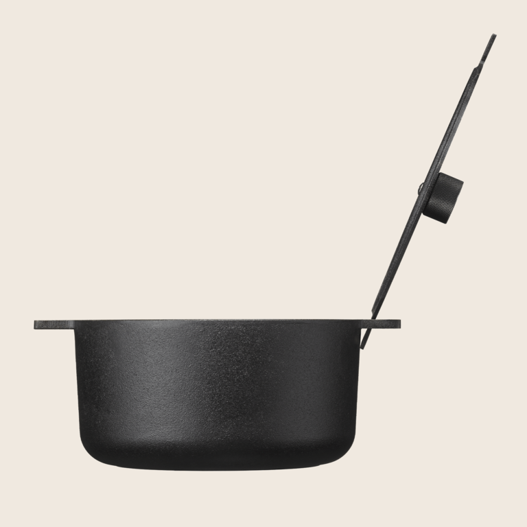 Skeppshult Skeppshult - Cast Iron 5L Round Dutch Oven - Noir Series