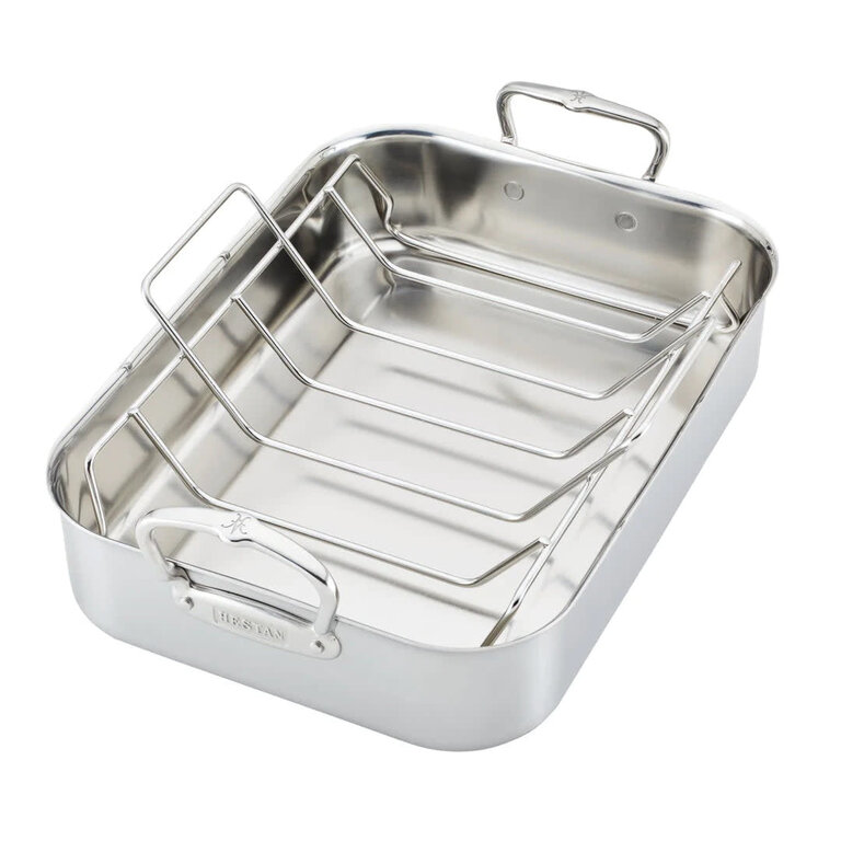 Hestan Hestan - 31655 - Provisions - Rôtissoire avec Grille en Acier Inoxydable (14.5")