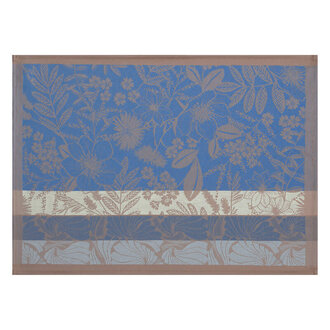 Le Jacquard Français Le Jacquard Français - Napperon Enduit Cottage - Cosy/Blue Le Jacquard Français Le Jacquard Français - Napperon Enduit Cottage - Cosy/Blue
