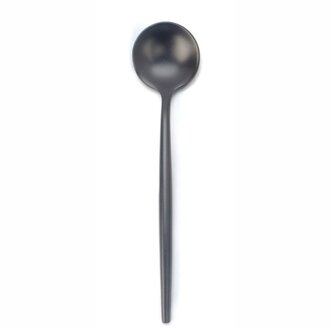 Natural Living Natural Living - Small spoon black 13cm (5") (each)