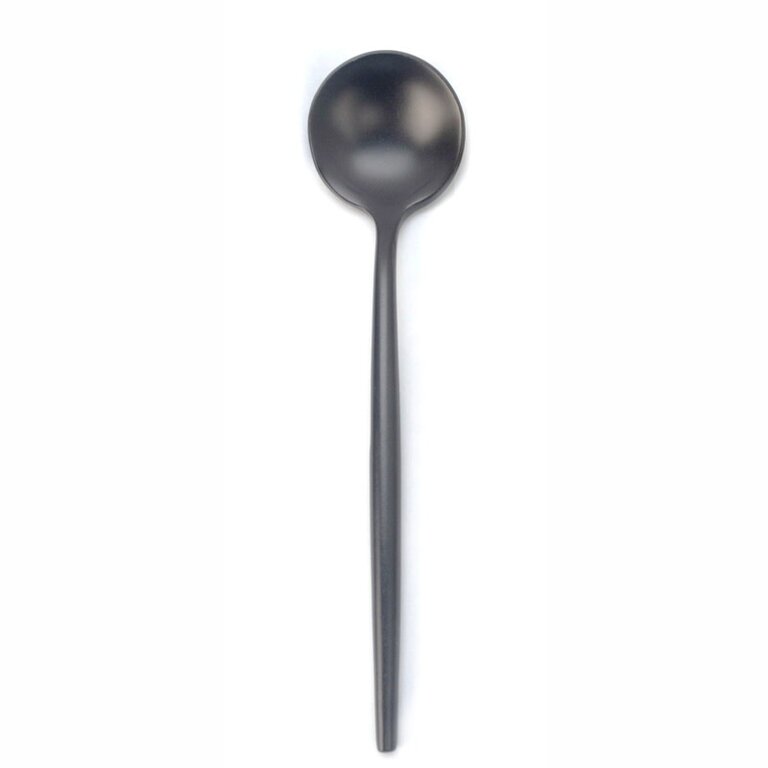 Natural Living Natural Living - Small spoon black 13cm (5") (each)