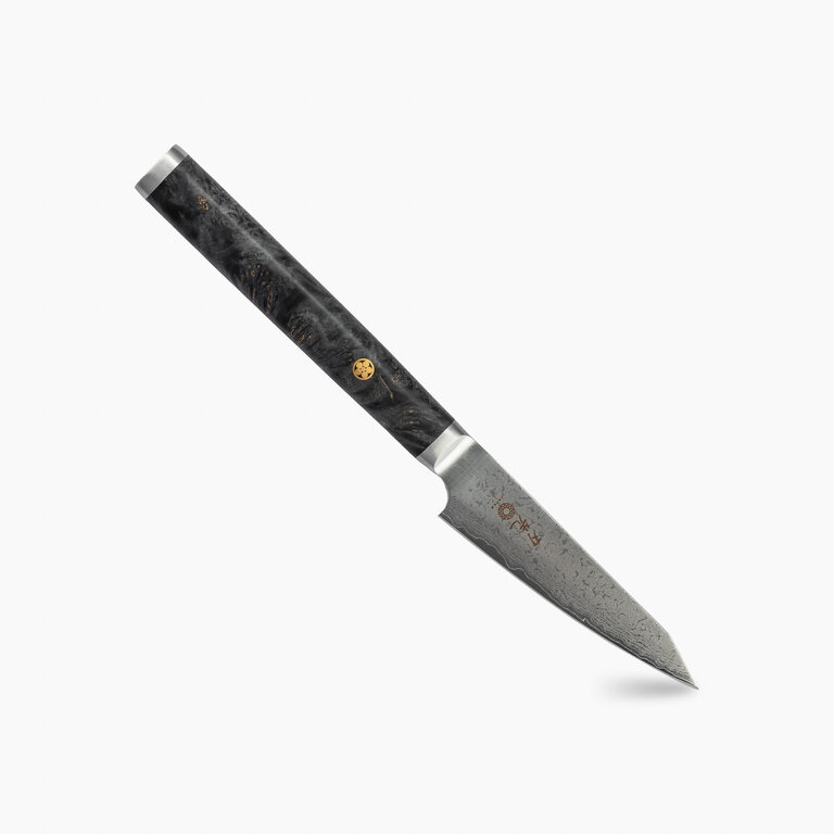 Hazaki Knives Hazaki - Pairing Knife - Pro Series Maple Burl