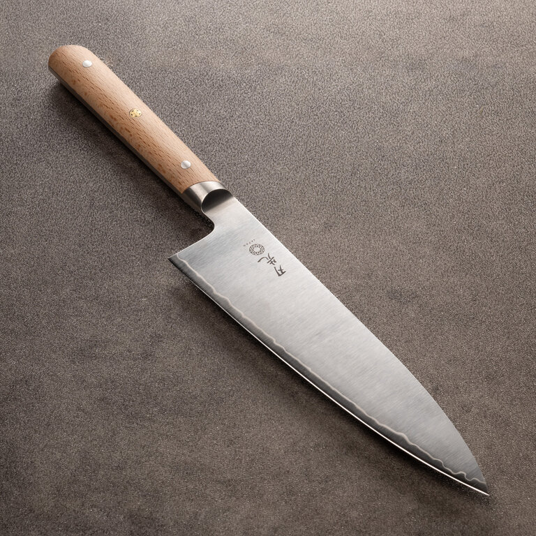 Hazaki Knives Hazaki - Couteau Gyuto (Chef) - Série Classique Hêtre