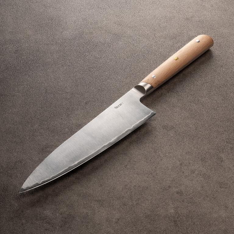 Hazaki Knives Hazaki - Couteau Gyuto (Chef) - Série Classique Hêtre