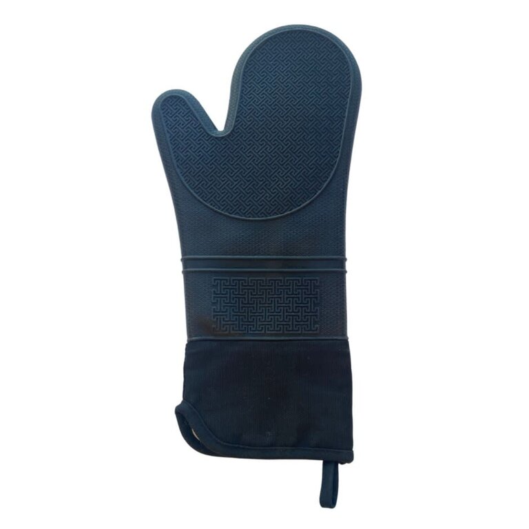 Kitchen Basics  Kitchen Basics - Black Silicone PRO Oven Mitt