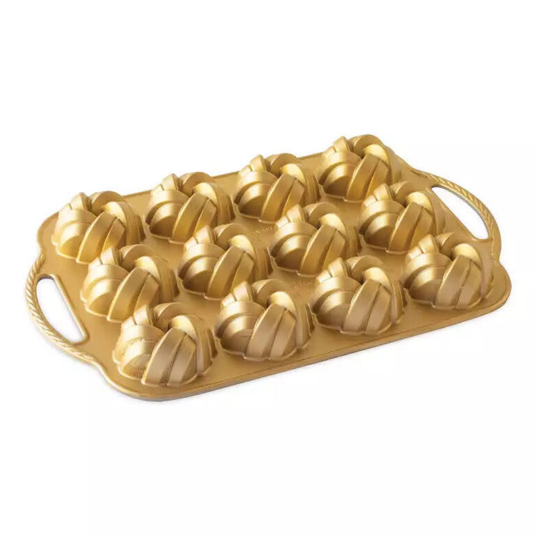Nordic Ware Nordic Ware - Moule Mini Bundt Braided (Tressé)