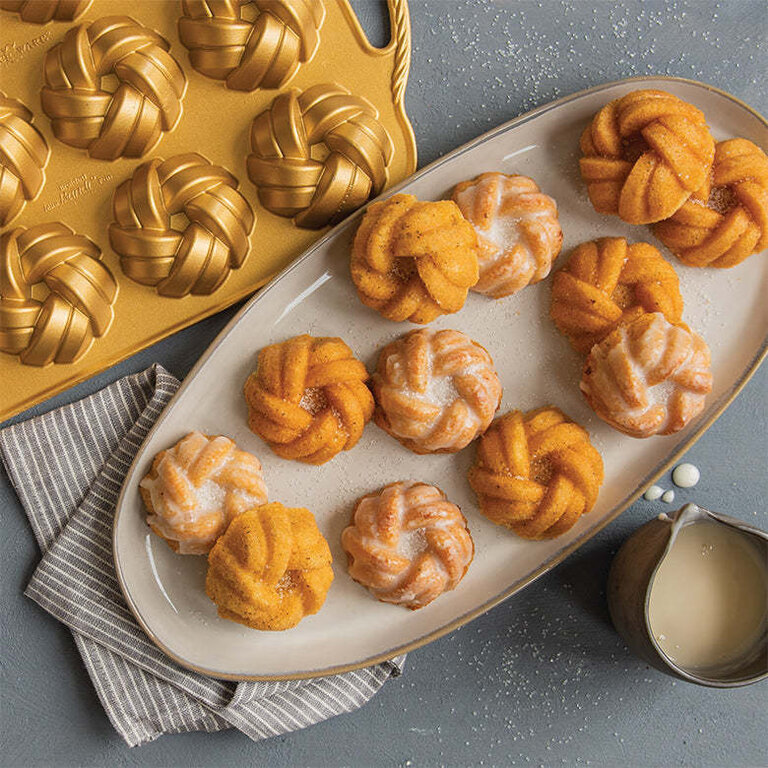 Nordic Ware Nordic Ware - Moule Mini Bundt Braided (Tressé)