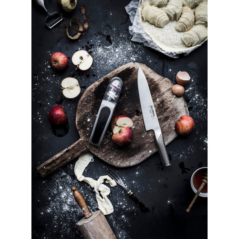 Global Global - Chef  Knife G2 + Sharpener 2 Piece Set (71G2220GB)