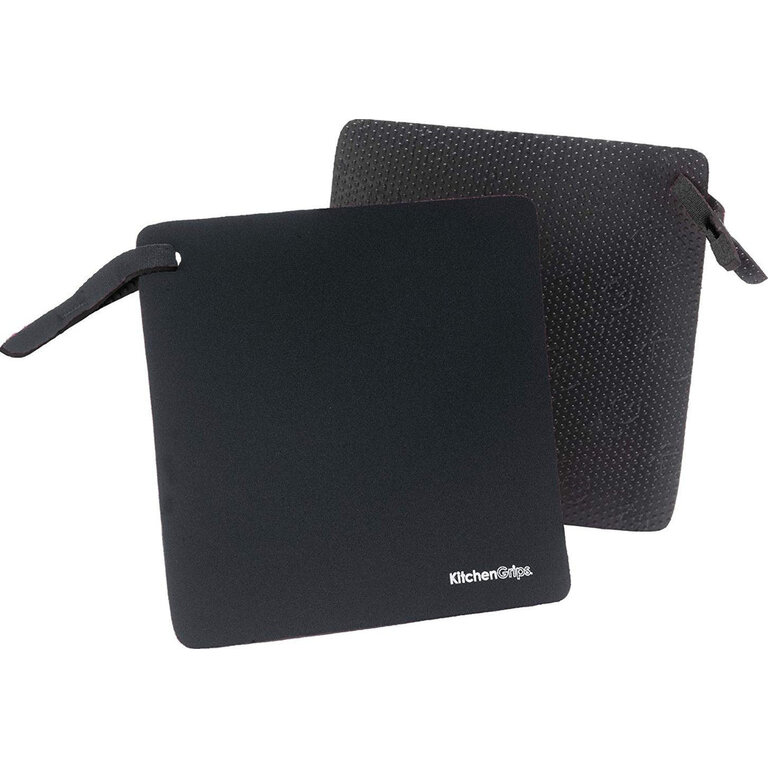 Kitchen Grips Kitchen Grips - Ensemble de Pinces à Casseroles / Sous-Plat - Noir