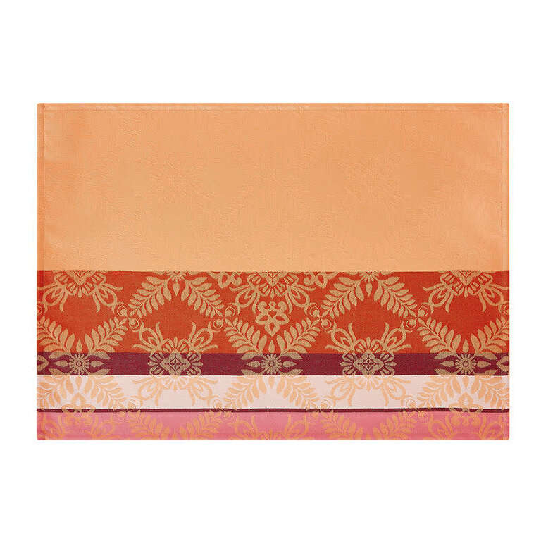 Le Jacquard Français Copy of Le Jacquard Français - Napperon Enduit Champêtre couleur Damier/Brown