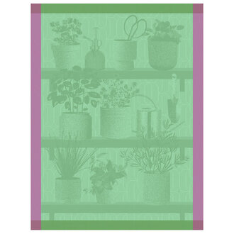 Le Jacquard Français Le Jacquard Français - "Herbes Fraîches" Tea Towel - Thyme/Green