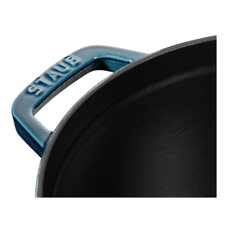 Staub Staub - Cocotte en fonte émaillée ronde 3,8L, 24cm, La Mer