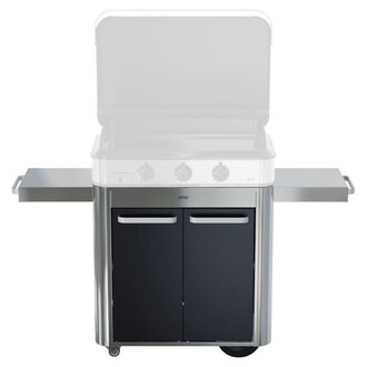 La Plancha ENO - Trolley for the ENOSIGN 80 Plancha (3 Burners) - Stainless Steel La Plancha ENO - Trolley for the ENOSIGN 80 Plancha (3 Burners) - Stainless Steel