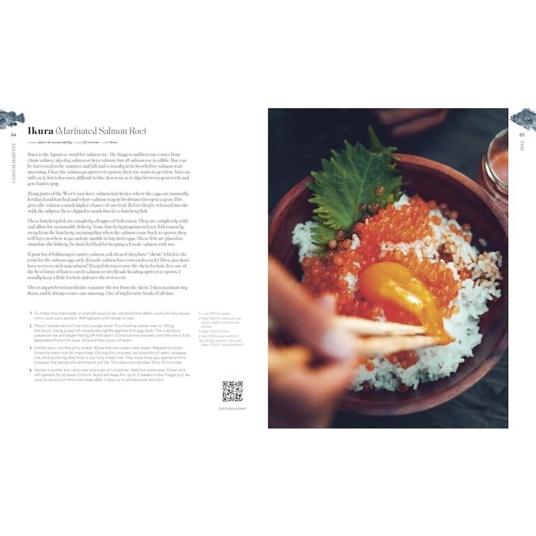 Penguin Coastal Harvest Fish - Forage - Feast: A Cookbook - Taku Kondo