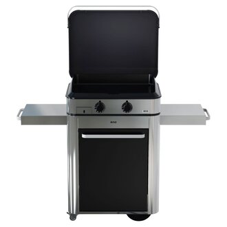 La Plancha ENO - Combo ENOSIGN 65 cm Plancha Gaz With Trolley - Stainless Steel La Plancha ENO - Combo ENOSIGN 65 cm Plancha Gaz With Trolley - Stainless Steel