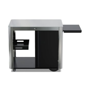 La Plancha ENO - La Plancha Achille Trolley with Door - Stainless Steel La Plancha ENO - La Plancha Achille Trolley with Door - Stainless Steel