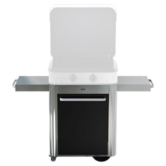 La Plancha ENO - Trolley for the ENOSIGN 65 Plancha (2 Burners) - Stainless Steel La Plancha ENO - Trolley for the ENOSIGN 65 Plancha (2 Burners) - Stainless Steel