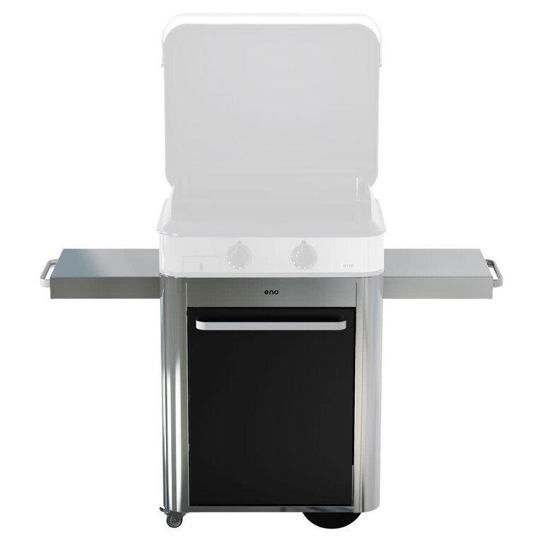 La Plancha ENO - Chariot pour La Plancha ENOSIGN 65 (2 Brûleurs) - Acier Inoxydable