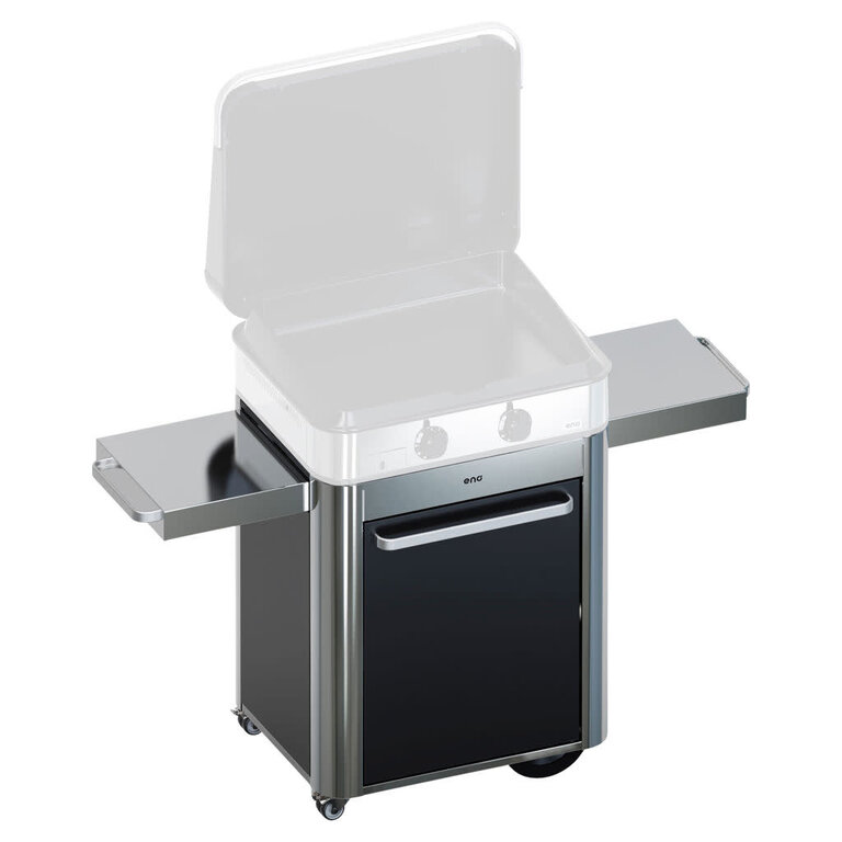 La Plancha ENO - Chariot pour La Plancha ENOSIGN 65 (2 Brûleurs) - Acier Inoxydable