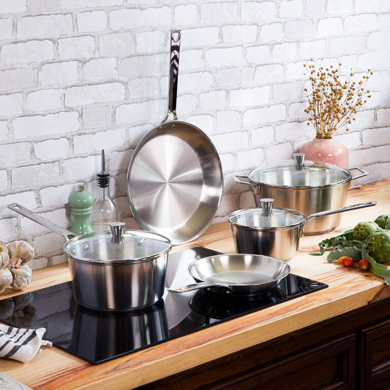 Cristel Cristel - 1826 Collection - Stainless Steel Frying Pan 30cm (12")