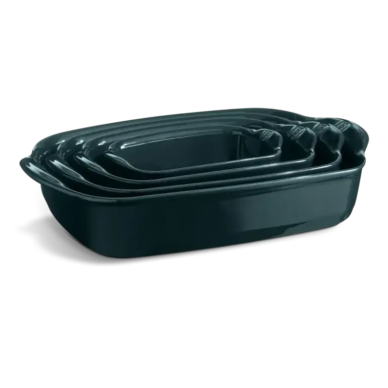 Émile Henry Emile Henry - Large Rectangular Baking Dish - Blue ''Belle-Isle''