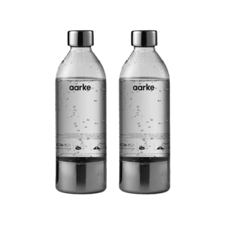 Aarke Aarke - PET Water Bottle 2-Pack (1L) Aarke Aarke - PET Water Bottle 2-Pack (1L)