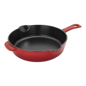 Staub Staub - Poêlon profond en fonte émaillée 22cm (8.5"), rouge cerise Staub Staub - Poêlon profond en fonte émaillée 22cm (8.5"), rouge cerise
