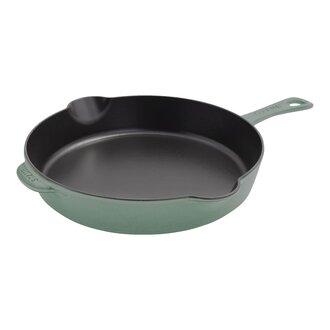 Staub Staub - Poêlon profond en fonte émaillée 22cm (8.5"), eucalyptus Staub Staub - Poêlon profond en fonte émaillée 22cm (8.5"), eucalyptus
