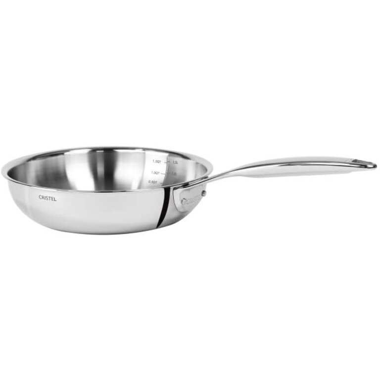 Cristel Cristel - Castel'Pro - Deep Skillet 28cm (11") - Stainless Steel