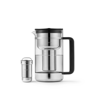 Aarke Aarke - Purifier - Pichet Filtrant en Verre et Inox - Large (2.8L) Aarke Aarke - Purifier - Pichet Filtrant en Verre et Inox - Large (2.8L)