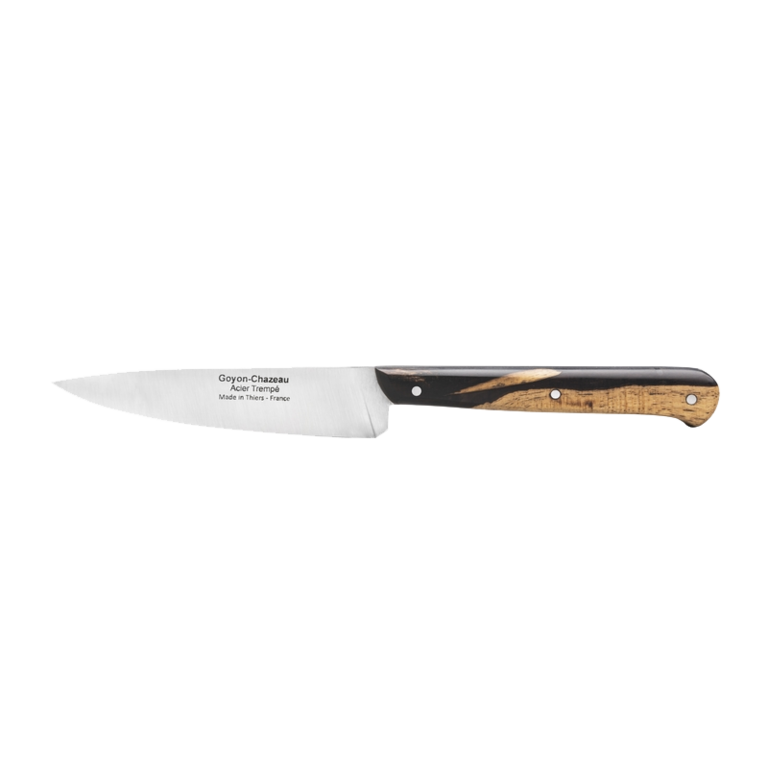 Goyon-Chazeau Goyon-Chazeau - Le Petit Tradi Knife -  Sapewood Ebony (10cm/4")