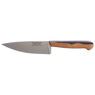 Goyon-Chazeau Goyon-Chazeau - Le Petit Tradi Knife - Sapewood Ebony (15cm/6") Goyon-Chazeau Goyon-Chazeau - Le Petit Tradi Knife - Sapewood Ebony (15cm/6")