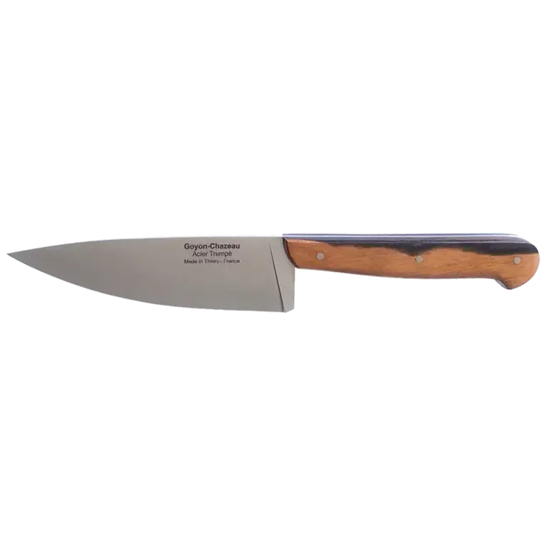 Goyon-Chazeau Goyon-Chazeau - Le Petit Tradi Knife - Sapewood Ebony (15cm/6")