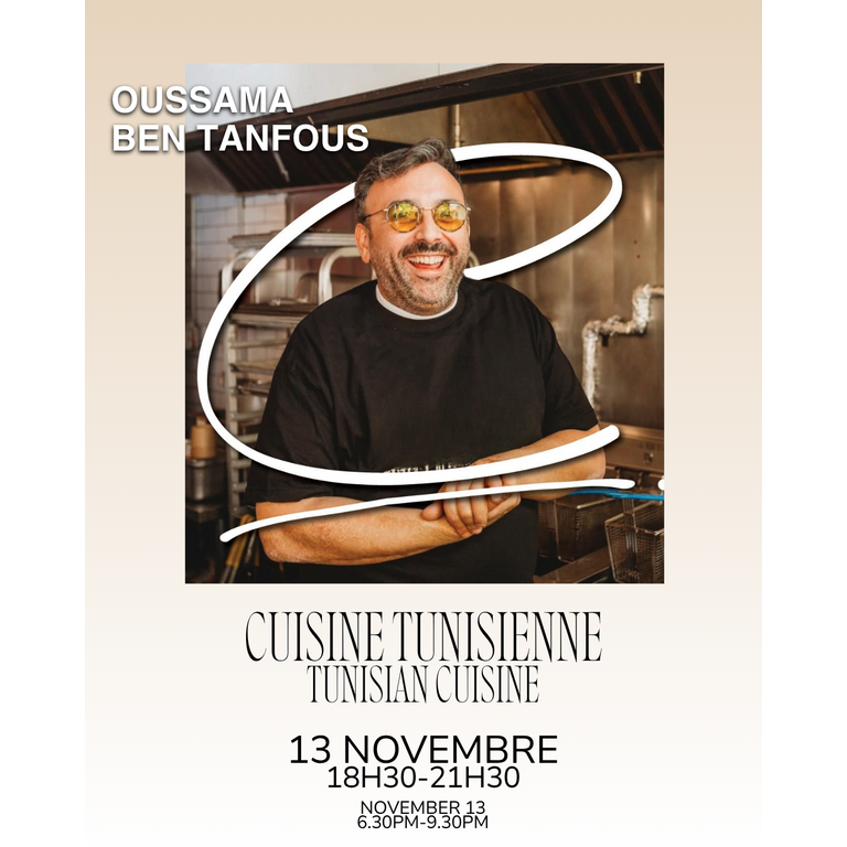 Oussama Ben Tanfous Oussama Ben Tanfous - Tunisian Cuisine - November 13